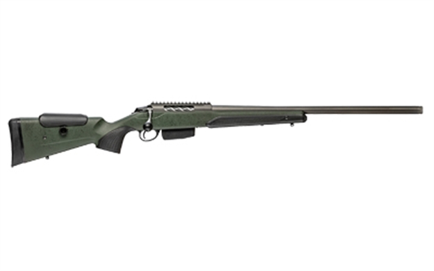 Picture of  Tikka Jrtxrsv316 T3x Super Varmint 308 Win 5+1 23.70" Tungsten Cerakote Barrel/Black Webbed Green Roughtech Stock