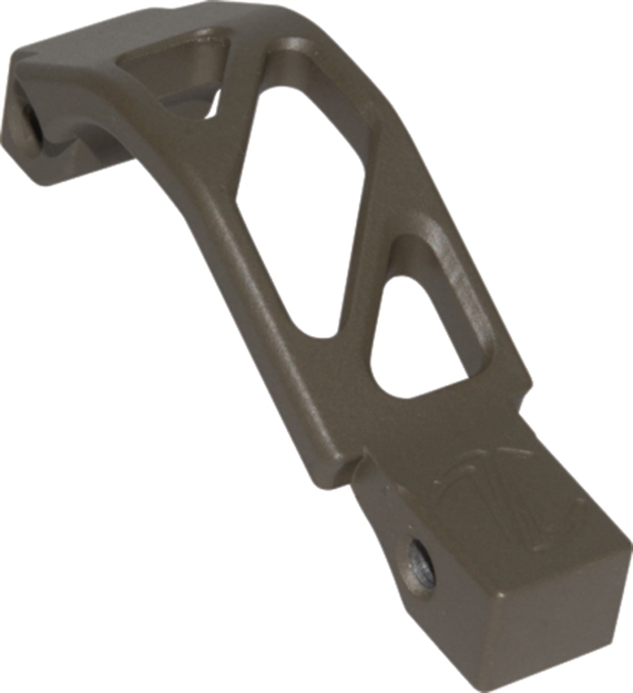 Picture of Timber Creek Outdoors Arotgfde AR Oversized Trigger Guard Drop-In Flat Dark Earth Cerakote Aluminum For Ar-Platform AR OTG FDE 850317006451