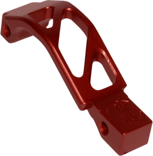 Picture of  Timber Creek Outdoors Arotgr AR Oversized Trigger Guard Drop-In Red Anodized Aluminum For Ar-Platform