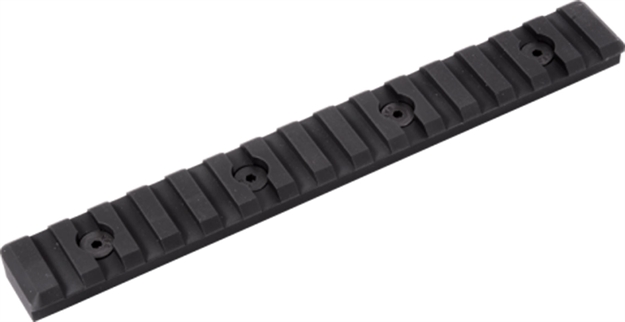 Picture of Timber Creek Outdoors M15sprbl M-Lok 15 Slot Picatinny Rail  Black Anodized M 15S PR BL