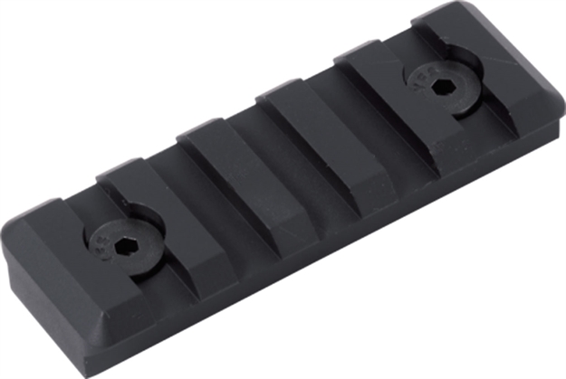 Picture of Timber Creek Outdoors M5sprbl M-Lok 5 Slot Picatinny Rail  Black Anodized M 5S PR BL