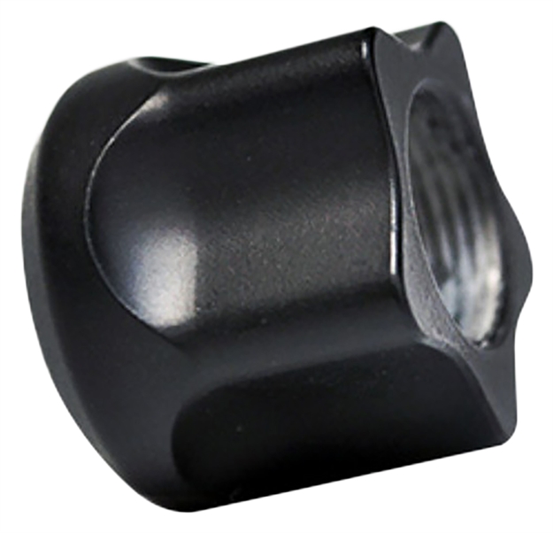 Picture of Timber Creek Outdoors 1/228Tpblc Thread Protector  Black Billet Aluminum 1/2"X28 1/2-28 TP BL C