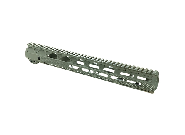 Picture of  Timber Creek Outdoors G10hgbl Greyman  Aluminum 10" M-Lok Handguard For Ar-15