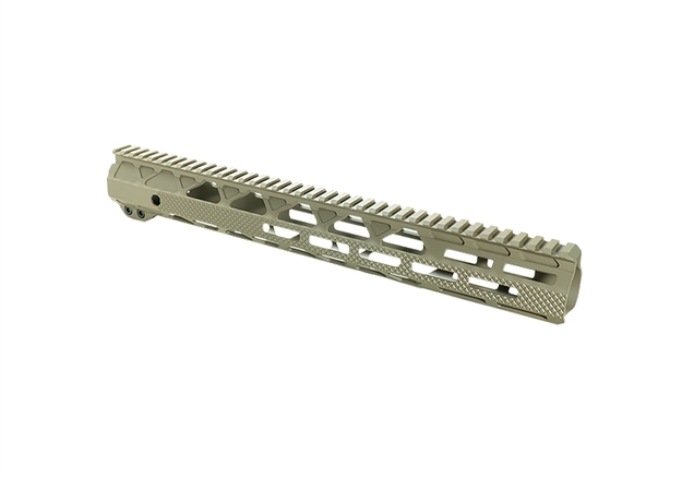 Picture of  Timber Creek Outdoors G10hgf Greyman  Aluminum 10" M-Lok Handguard For Ar-15