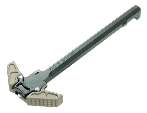 Picture of  Timber Creek Outdoors Gchd Greyman Charging Handle Desert Billet Aluminum Ambidextrous Hand 816397028325