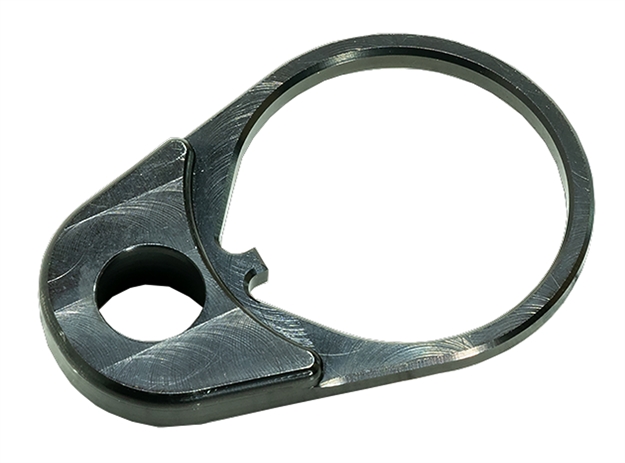 Picture of  Timber Creek Outdoors Gstepbl Greyman QD End Plate Steel Black Ar-Platform 816397028363