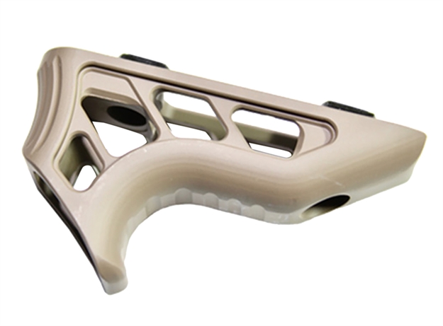 Picture of Timber Creek Outdoors Memafgfde Enforcer Mini Angled Foregrip Flat Dark Earth Billet Aluminum M EM AFG FDE 