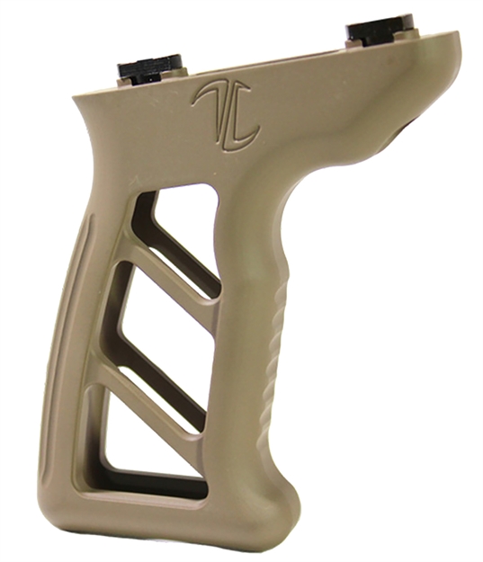 Picture of Timber Creek Outdoors Mevfgfde Enforcer Vertical Foregrip Flat Dark Earth Billet Aluminum M E VFG FDE 