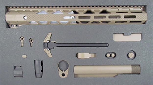 Picture of  Timber Creek Outdoors Tcgkd Greyman Complete Build Kit Ar-15 Rifle Desert