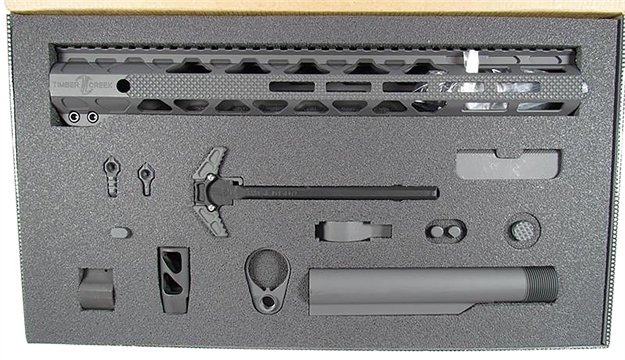 Picture of  Timber Creek Outdoors Tcgks Greyman Complete Build Kit Ar-15 Rifle Stealth