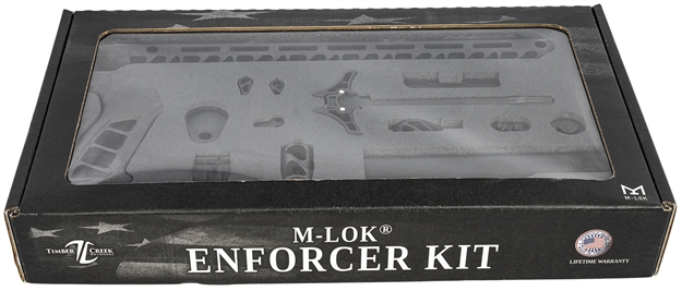 Picture of  Timber Creek Outdoors Tcoekbl Enforcer Complete Build Kit Black For Ar-15