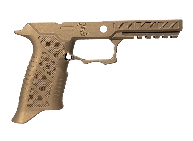 Picture of  Timber Creek Outdoors Ssp320progmbb  Pro Grip Module Burnt Bronze Fits Sig P320 840253802088
