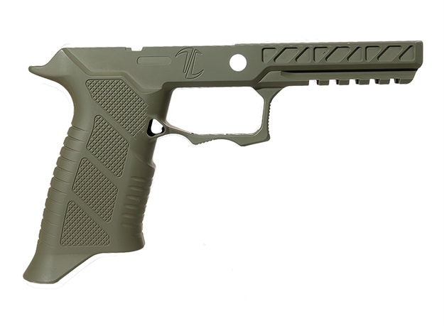 Picture of  Timber Creek Outdoors Ssp320progmod  Pro Grip Module OD Green Fits Sig P320 840253802118