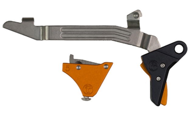 Picture of Timney Triggers Alphaglock5orange Alpha Competition  9Mm/40 S&W Orange Fits Glock Gen5 ALPHA GLOCK 5 - ORANGE 081950615728