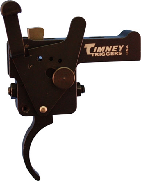 Picture of  Timney Triggers 611 Replacement Trigger  Curved Trigger With 3 Lbs Draw Weight For Weatherby Vanguard 1500 081950611003