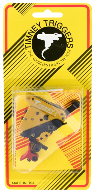 Picture of Timney Triggers 520Cea Calvin Elite Custom 8 OZ Draw Weight & Black/Gold Finish For Remington 700 Right 520CE-A