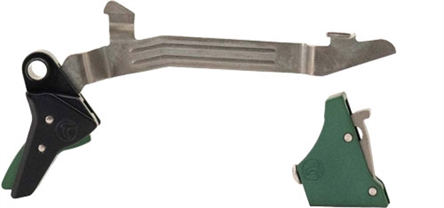 Picture of Timney Trigger Alpha Competn For Glock Gen 3-4 3Lb Green ALPHAGLOCK34GREEN