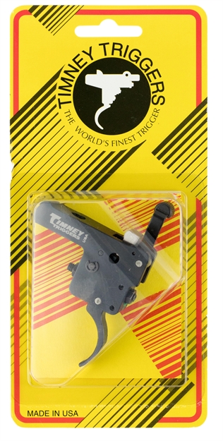 Picture of  Timney Triggers 609 Featherweight Deluxe  Curved Trigger With 3 Lbs Draw Weight For Howa 1500 081950609000