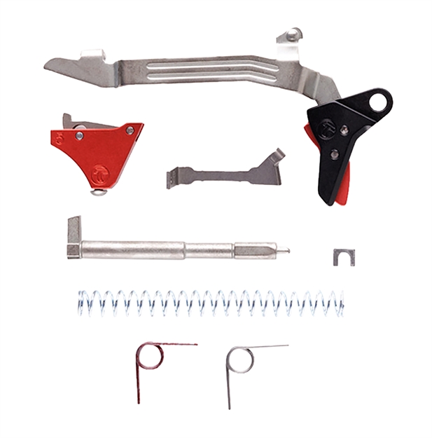 Picture of Timney Triggers Alphaglock5ubkblack Alpha Competition  9Mm/40 S&W Red Fits Glock Gen5 Alpha Glock 5-UBK-BLAC 081950765645