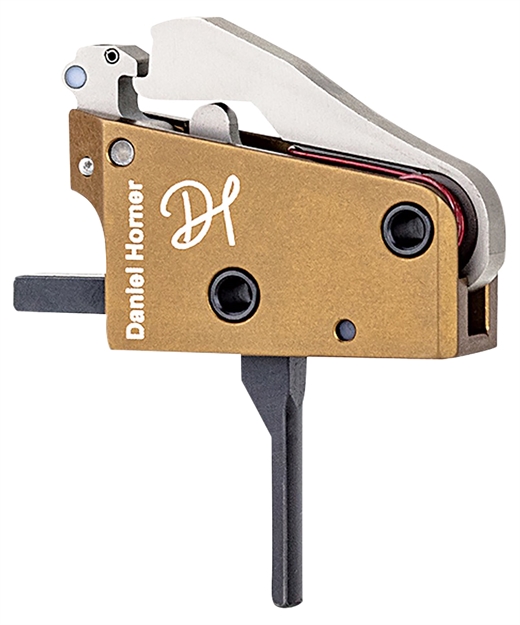 Picture of  Timney Triggers Dh3 Daniel Horner Signature  Single-Stage Straight Trigger With 1-3 Lbs Draw Weight & Anodized Finish For Ar-15 For Sig Mpx For Sig Mcx 081950343003