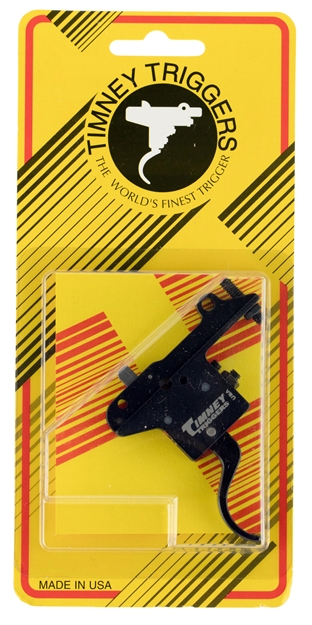 Picture of  Timney Triggers 401 Featherweight  Curved Trigger With 3 Lbs Draw Weight & Black Finish For Winchester 70 Right
