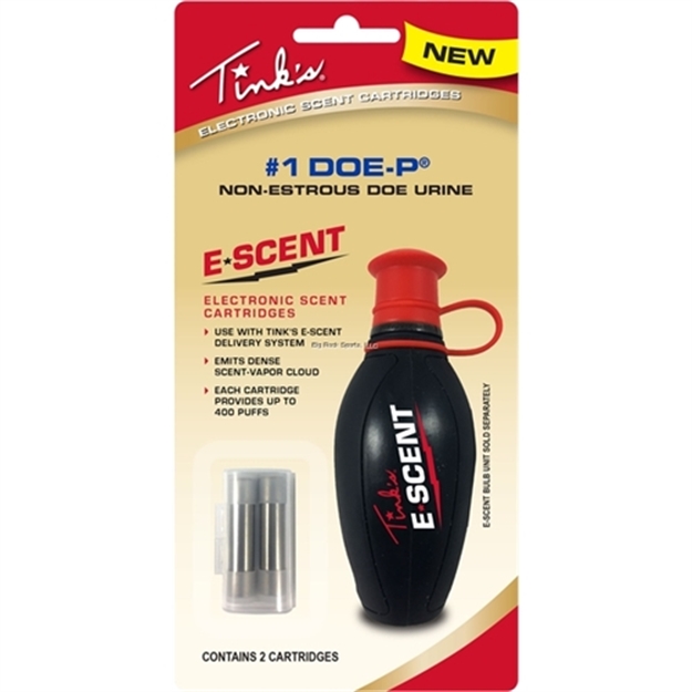Picture of Tinks E-Scent Dispenser Cartridge Only-Tink's Synthetic Doe Pee Formula 2 PK W5116 049818214315