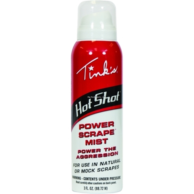 Picture of  Tinks W5336 Hot Shot Power Scrape Deer Mock Scrape Scent 3 OZ Aerosol 049818212946
