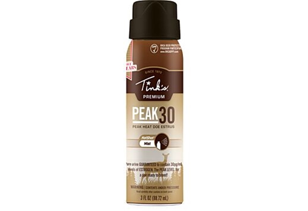 Picture of Tink's Peak30 Premium Deer Lure Estrus Hot Shot Mist 3Oz. Aero WH343 049818218047