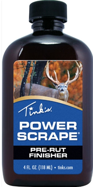 Picture of  Tinks W5225 Power Scrape  Deer Attractant Pre-Rut Finisher Scent 4 OZ Bottle