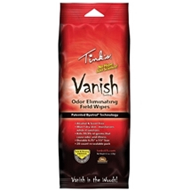 Picture of Tink's Vanish Field Wipes 20Ct