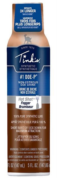 Picture of  Tinks W5272bl #1 Doe-P Synthetic Deer Attractant Doe Urine Scent 5 OZ Aerosol