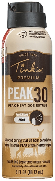 Picture of Tink's Peak30 Premium Deer Lure Estrus Hot Shot Mist 3Oz. Aero WH343