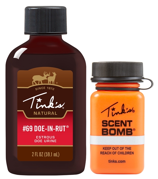 Picture of  Tinks W5825 #69 Value Pack Deer Attractant Doe IN Rut Scent 2 OZ Squeeze Bottle