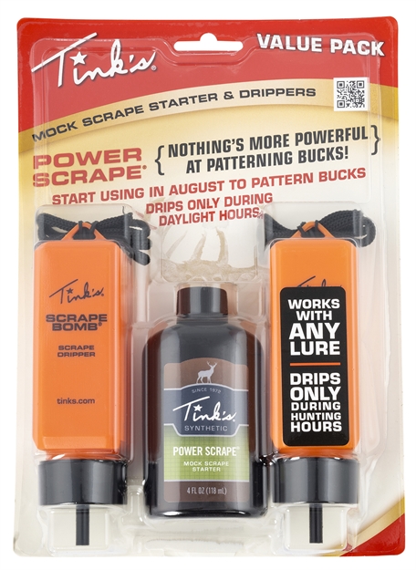 Picture of  Tinks W5945 Power Scrape Value Pack Deer Attractant Mock Scrape Scent 4 OZ Dripper 2 PK 049818212168