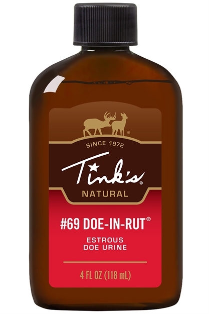 Picture of  Tinks W6202 #69 Doe-In-Rut Deer Attractant Doe IN Estrus Scent 4 OZ Bottle