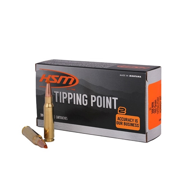 Picture of Hsm 30849N Tipping Point Super Shock Tip 308 Win 165 GR Hornady Sst 20 Per Box/ 25 Case 308-49-N