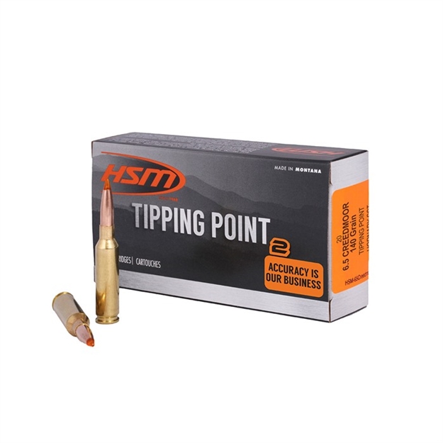 Picture of Hsm 65Creedmoor8n Tipping Point Super Shock Tip 6.5 Creedmoor 140 GR 20 Per Box/ 25 Case 65Creedmoor-8-N