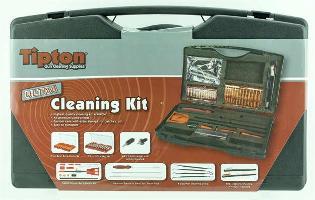 Picture of  Tipton 554400 Ultra Cleaning Kit Rifle/Plastic Case