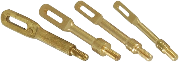 Picture of  Tipton 554428 Slotted Tips  Multi-Caliber Rifle/Pistol Firearm Multi-Size Thread Brass 4 Tips 661120544289