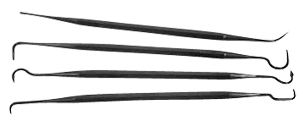 Picture of  Tipton 549864 Gun Cleaning Picks Polymer 4 Pieces