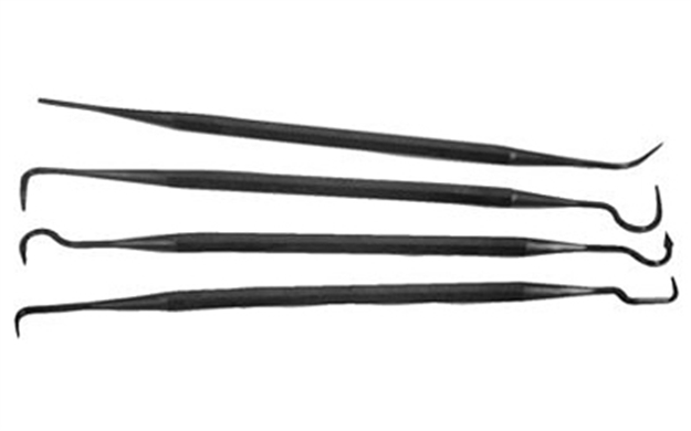 Picture of  Tipton 549864 Gun Cleaning Picks Polymer 4 Pieces 661120330301