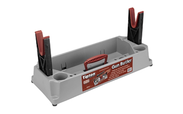 Picture of Tipton 100333 Gun Butler Rifle/Shotgun Firearm Gray/Red Plastic 100-333