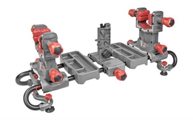 Picture of  Tipton 110011 Ultra Gun Vise  Rifle/Shotgun Gray/Red Nylon/Steel 661120100119