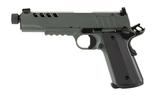Picture of Sds Imports 1911 Night Stalker 10Mm 5" Threaded Bbl 8Rd Black/Gry! 1911NIGHTSTALKERSF10