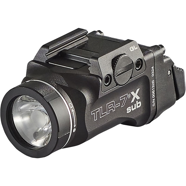 Picture of  Streamlight 69405 Tlr-7 X Sub Usb  Black Anodized 500 Lumens  White Led Glock 43X Mos/48 Mos/43X/48