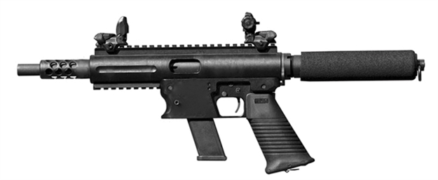Picture of Tnw Firearms Inc Asrpsurvivorpistol 9Mm 8" Blk Flattop15r