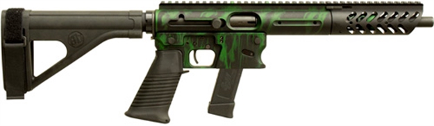 Picture of Tnw Firearms Inc Aero Survival Pistol 10Mm 10.25" 15Rd W/Brace Tiger Grn