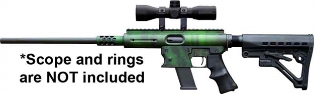 Picture of Tnw Firearms Inc Aero Survival Rifle 9Mm 16" 33Rd Tiger Green