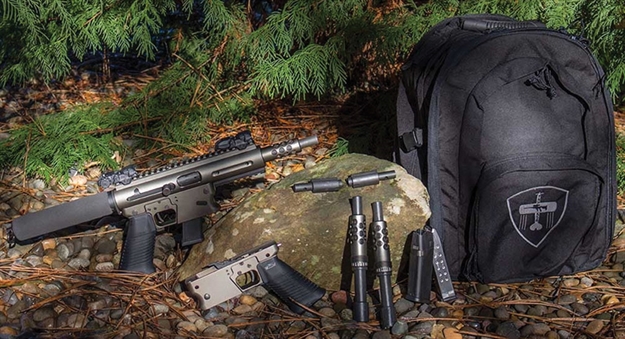 Picture of Tnw Firearms Asrpsurvpistolpackage9mm,40&45 Scopeblk