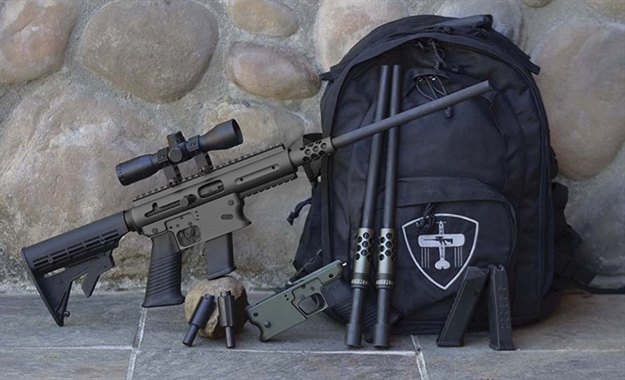 Picture of Tnw Firearms Asrsurvcarbpackage9mm,40&4516.2"Scopeblk